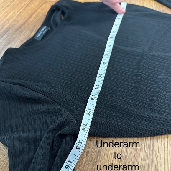 Naked Wardrobe Black Asymmetrical One Sleeve Ribbed Bodycon Maxi Dress Size 1 - Picture 10 of 10